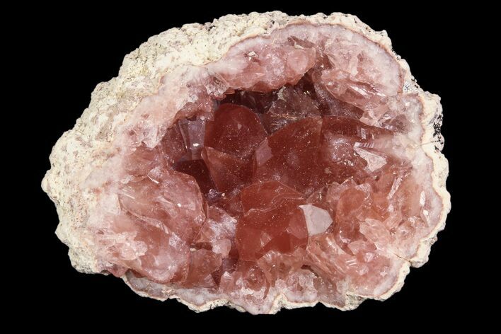 Pink Amethyst Geode (NEW FIND) - Argentina #84485